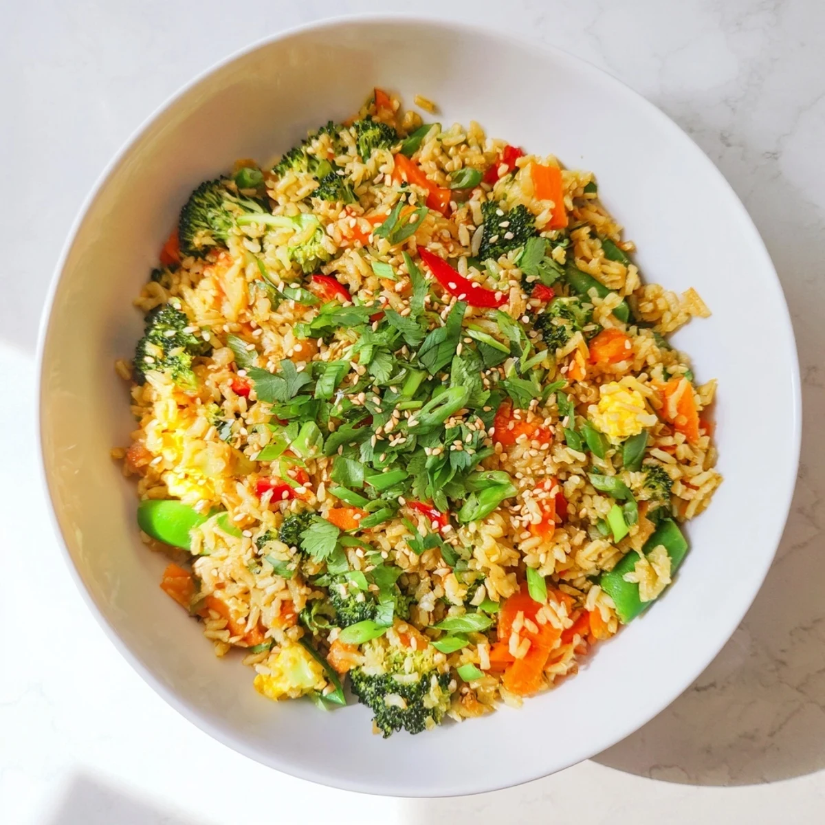 Crispy Vegetable Fried Rice