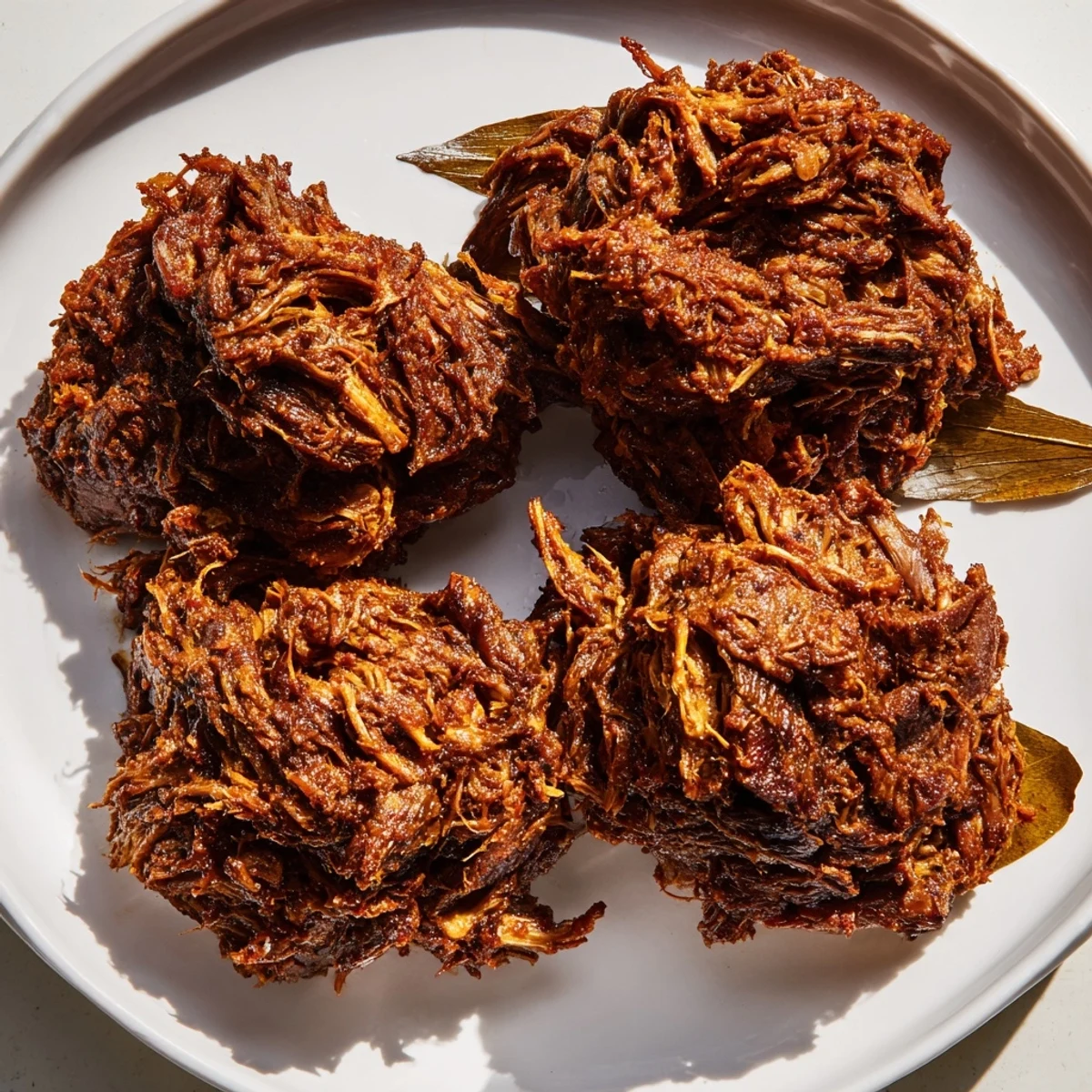 Tender Omani Shuwa, slow-cooked lamb in banana leaves, reveals a flavorful, spiced aroma.