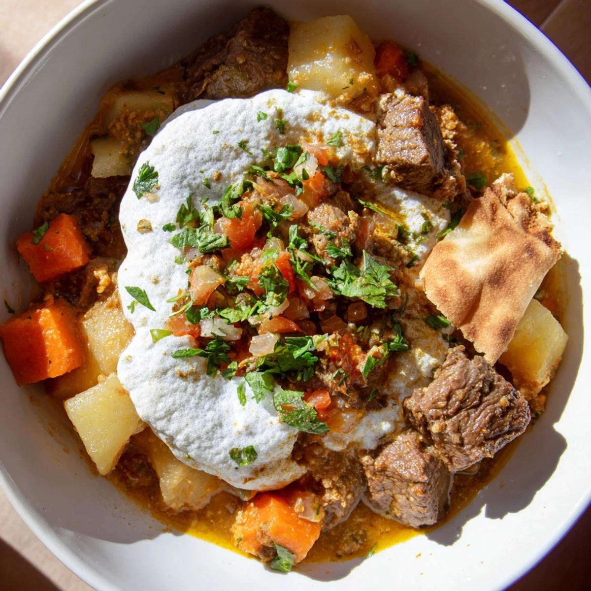 Hearty Yemeni Meat Stew