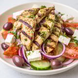 Greek Salad with Grilled Chicken