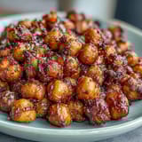 Crispy baked chickpeas in three bold flavors — sea salt, smoky paprika, and spicy chili lime — golden and crunchy.