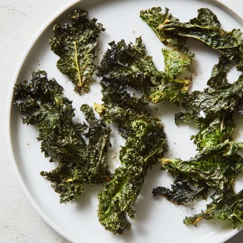 Crispy Kale Chips Oven Baked