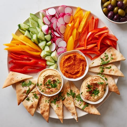 Moroccan Tent Appetizer Platter
