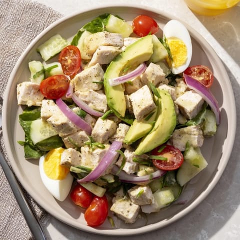 High-Protein Chicken Egg Salad