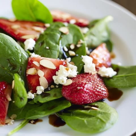 Strawberry Spinach Salad
