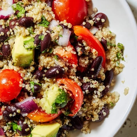Quinoa Black Bean Salad
