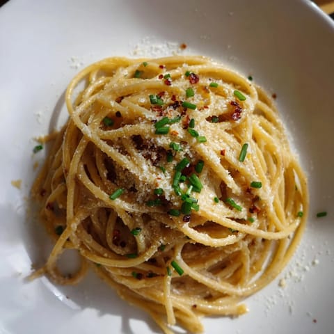 Miso Butter Pasta Dish
