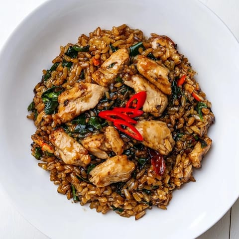 Thai Basil Chicken Fried Rice