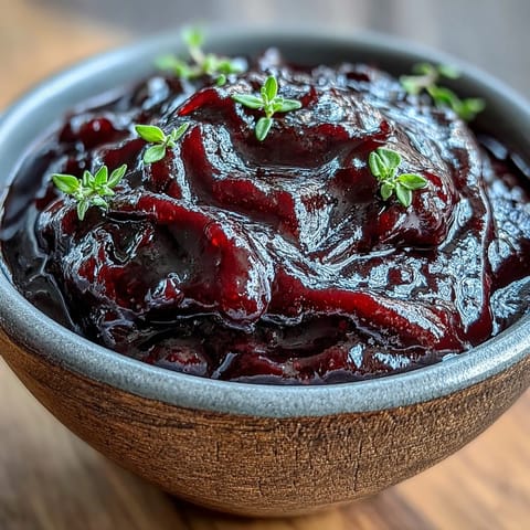 Black Currant Tangy Glaze