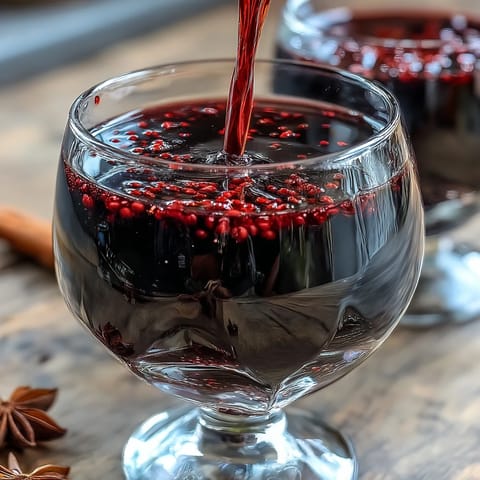 Homemade Spiced Blackcurrant Vodka