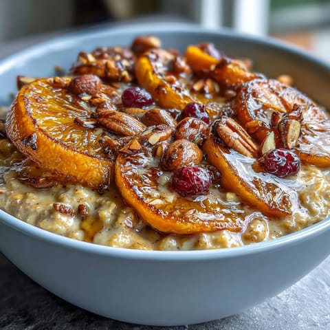 Candied Orange Oatmeal Cranberries