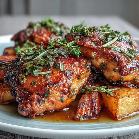 Golden roasted chicken infused with orange and herbs, surrounded by caramelized carrots, parsnips, and potatoes—a vibrant, comforting family dinner centerpiece.