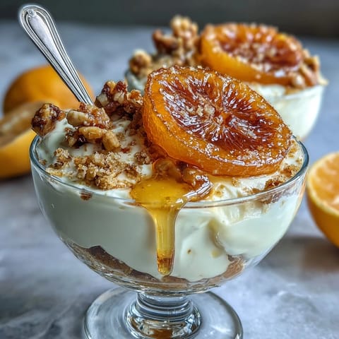 Candied Orange Yogurt Parfait
