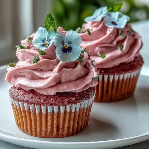 Baby in Bloom Cupcakes