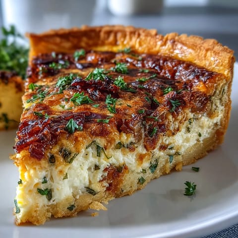 Spring Brunch Quiche Leeks Gruyere