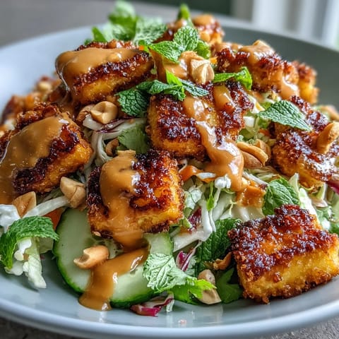 Thai Mango Salad with Tofu