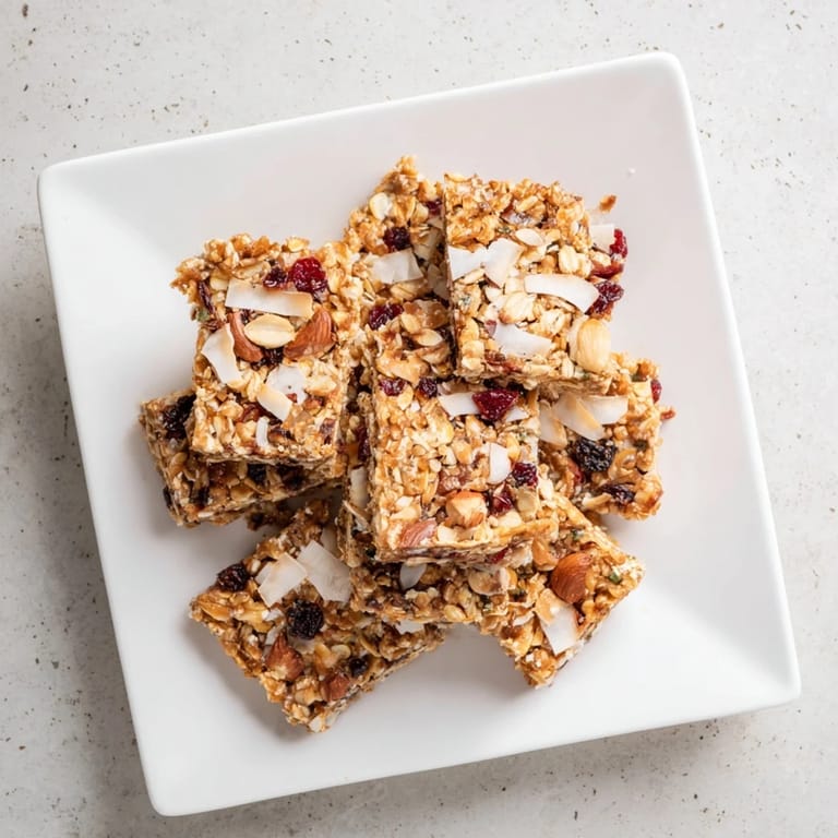 These No-Bake Energy Bars are packed, flavorful, and ready to grab for a quick snack on the go.