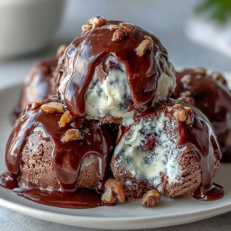 Wholesome frozen blueberry yogurt clusters with a crisp dark chocolate shell, perfect for quick, nutritious snacking.