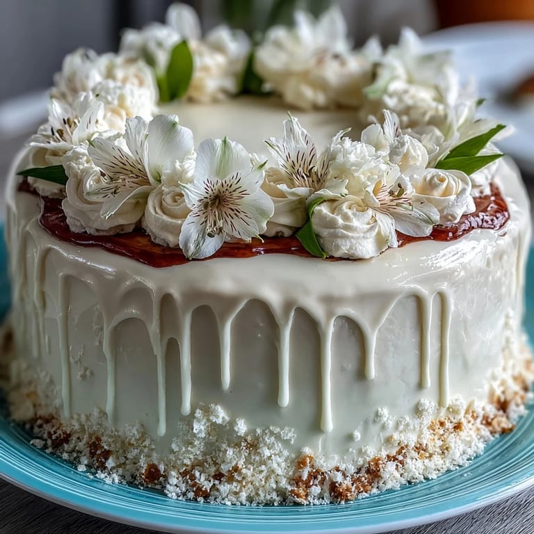 Simple First Communion Sheet Cake with Buttercream Flowers: moist vanilla cake topped with creamy buttercream and decorated with pastel piped flowers for a festive celebration.