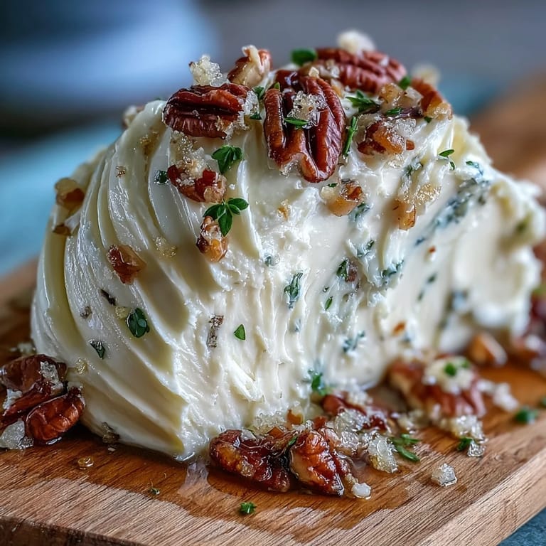 Artfully decorated Viral Butter Board, ready for dipping with fresh bread.