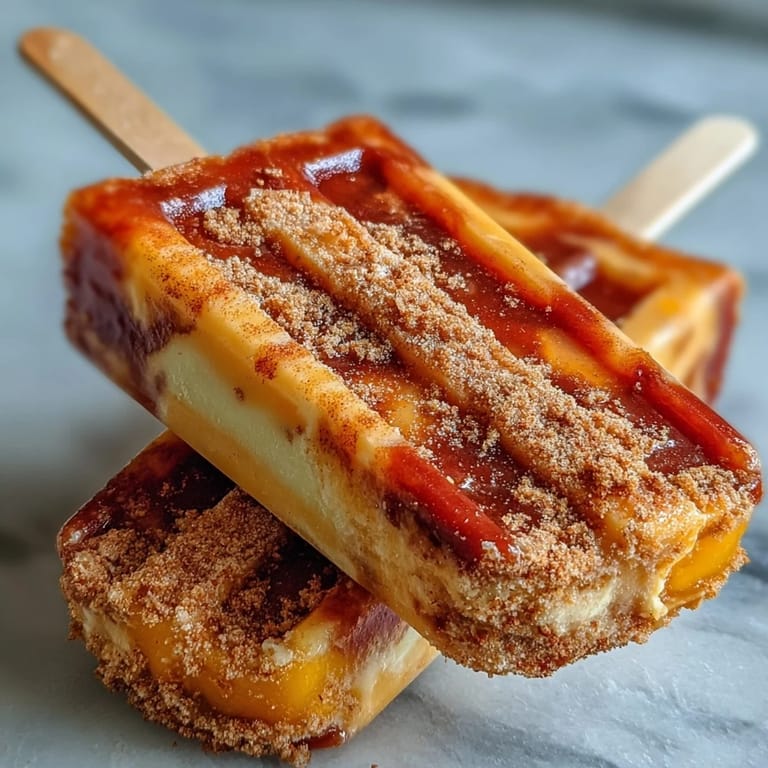 These Fricy Mango Chamoy Popsicles with Tajin are perfect for a spicy-sweet snack.