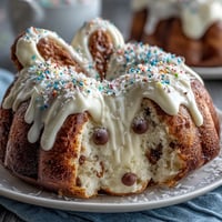 Easter Bunny Cake with Hidden Sprinkle Center: A festive, whimsical bunny-shaped cake with a delightful surprise sprinkle core, perfect for joyful Easter celebrations.