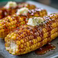 1. Perfectly cooked microwave corn on the cob, tender and juicy, ready in just 5 minutes for a quick, delicious side dish.  